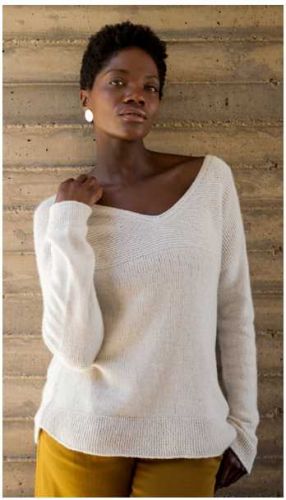 Пуловер Hvide (Анкештрик/Ankestrick)