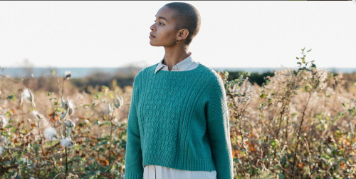 Пуловер с узорами «Island» (Нора Гоан)