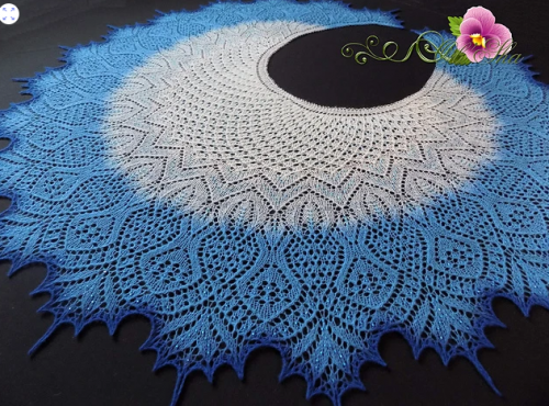 Шаль 'Lukomorye' (Olga Bochkareva)