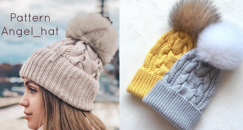 Шапка «angel_hat» (velluto.leone)