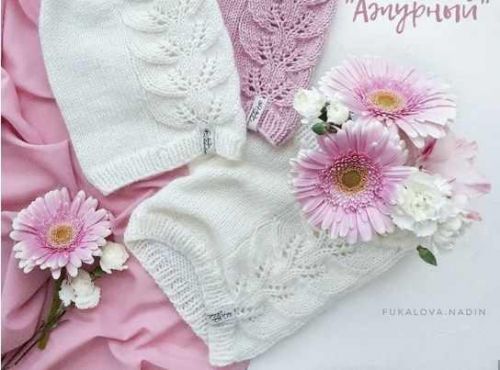 Шапка 'Ажурная' (Надежда Фукалова)