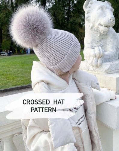 Шапка «Grossed hat» (Елена Харитонова)