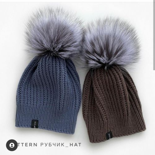 Шапка Рубчик_hat (Евгения Карелина)