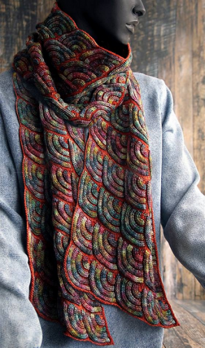 Шарф «Jewel Dragon» (Светлана Гордон)