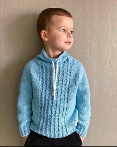 Свитер детский «Северный ветер» (kolechkoknit)