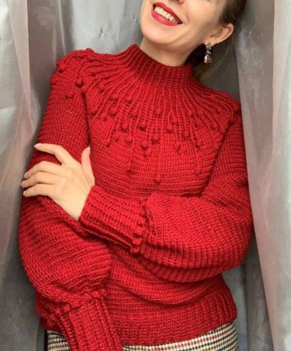 Свитер ЖАКЛИН (Галина Зарубина)