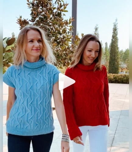 Свитер, жилет «Бонита» (Юлия Имукина)