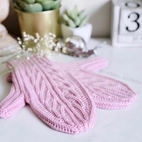 Варежки крючком (Светлана Кочкина)