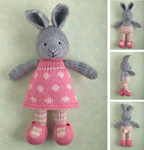 Зайчик в платье в горошек (Julie Williams)