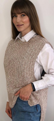 Жилет 'thebest_vest' (pank_ova.knitting)
