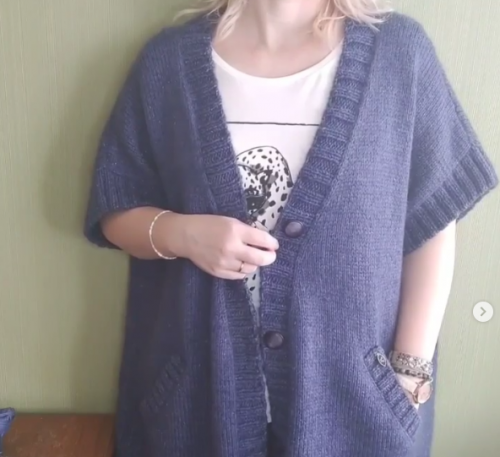 Жилет «Южная ночь» (Ольга Серёжина)