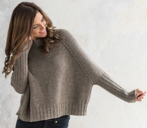 [Домоседка] Вязаный свончо (Эрика Флори)