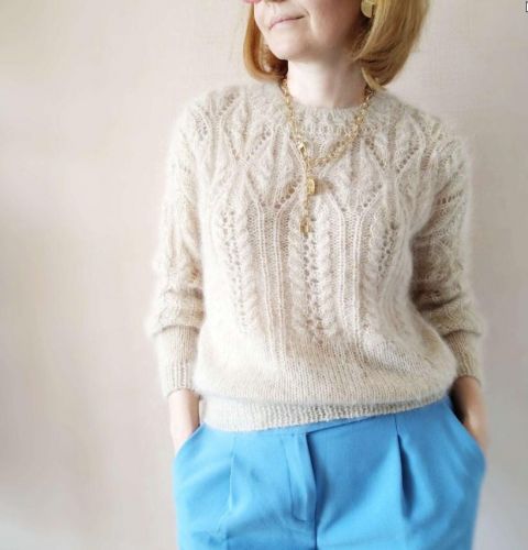 [NeAnna.ru] Джемпер Прованс (Анна Немтинова)