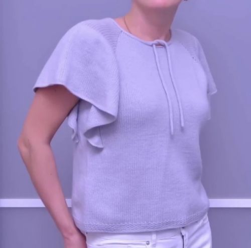 [Вязание] Блуза «Wings» (Елена Апрельская)