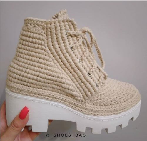 [Вязание] Cовместник по ботинкам (_shoes_bag)