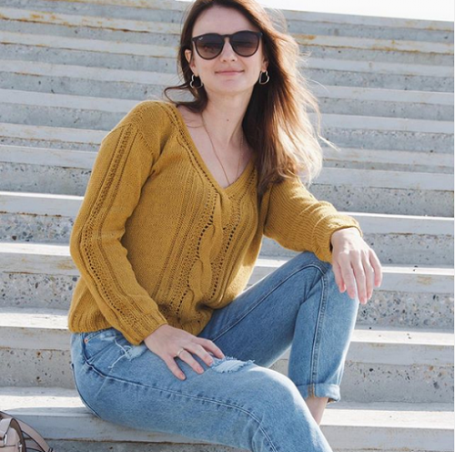 [Вязание] Джемпер «Arizona» (evgesha_markova)