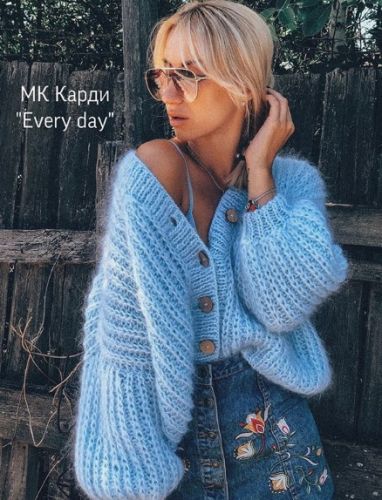 [Вязание] Кардиган Every day (barbie.nika)