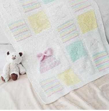 [Вязание] МК Плед 'Мороженка' (marine_knits)