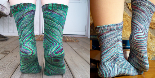 [Вязание] Носочки Skew (Lana Holden)
