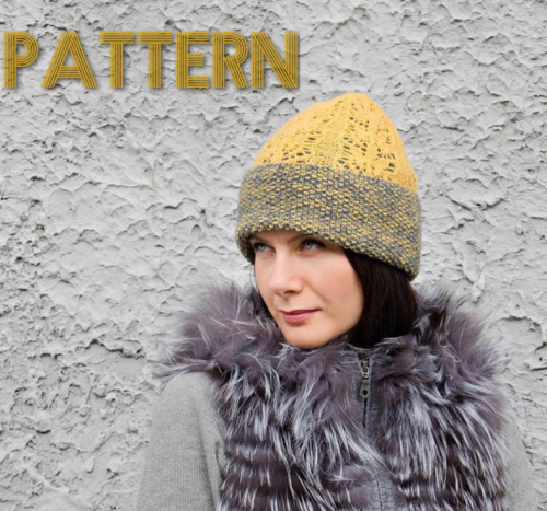 [Вязание] Шапка Fish (lana bakaeva)