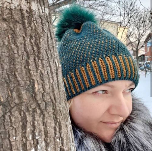 [Вязание] Шапка от макушки (Елена Апрельская)