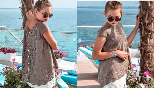 [Вязание] Топ «Врода» (Наталья Пелых)