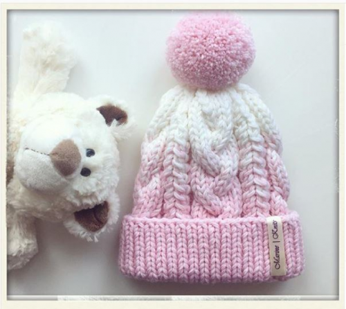 [Вязание] Зимняя шапочка с отворотом (marine_knits)