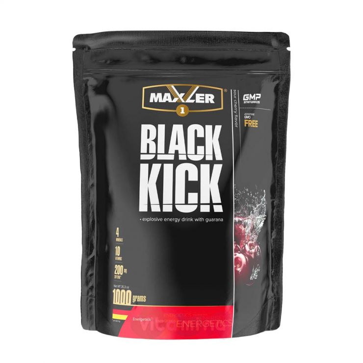 Maxler Энергетик Black Kick, 1000 г