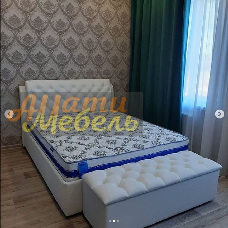 кровать Адель 1400*2000 с п/м + банкетка