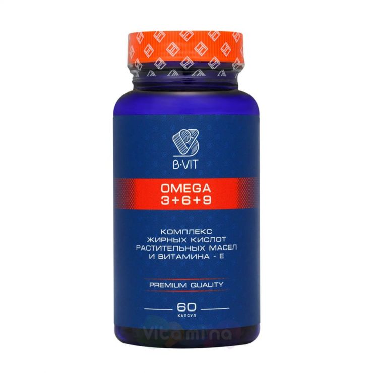 B-vit Омега 3-6-9, 60 капс