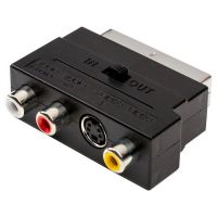 Переходник SCART-3RCA ( вход-выход)