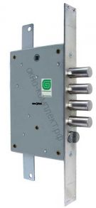 Замок врезной Guardian (Гардиан) сувальдный с защёлкой ЗВ 21.12 Т с тягами, 5 кл. /123:449/ID товара: 10249