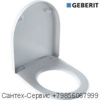 500.838.01.1 Сиденье для унитаза Geberit Renova Plan овальной формы с креплением СВЕРХУ