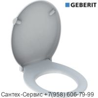 572850000 Сиденье для унитаза Geberit Renova Comfort антибактериальное, крепление СНИЗУ