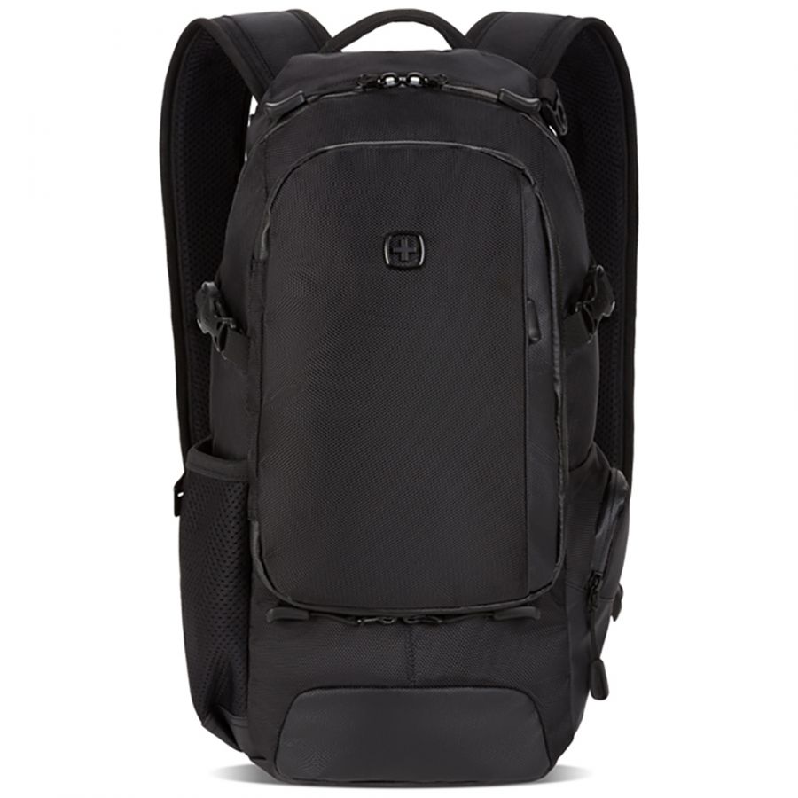 Рюкзак Swissgear, черный, 24х15,5х46 см, 15,5 л, (3598422409)