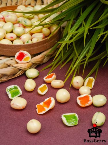 Ананас в йогуртовой глазури