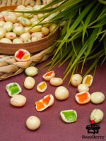 Ананас в йогуртовой глазури