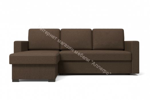 Диван угловой Джессика левый (УЛ) Montreal 36, 58, 72, 83 (Рогожка)