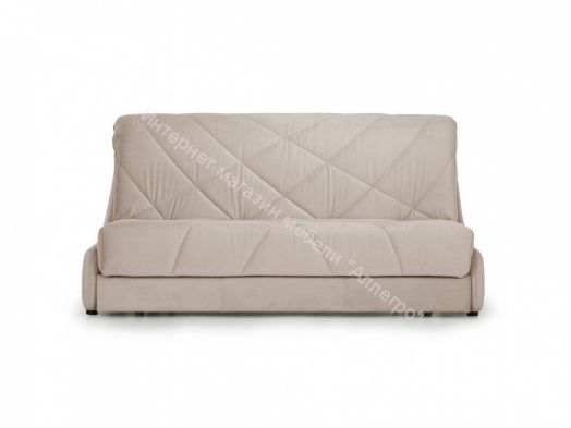 Диван-кровать Мигель-1,6 (Velutto 04, 06, 10 (велюр) бежевый, светло-коричневый, светло-сиреневый)
