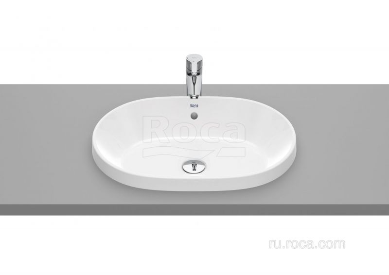 Овальная раковина Roca The Gap 55x39 без отверстий 3270Y5000