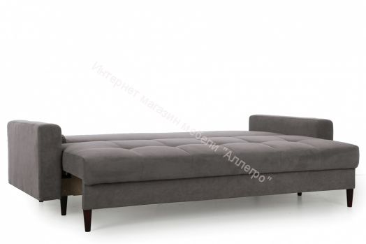 Диван-кровать Лоретт (Galaxy 14, 16, 21 (велюр) синий, бежевый, серый)