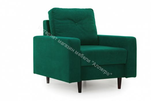 Кресло Лоретт (Galaxy 10 (велюр) зеленый)