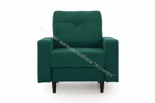 Кресло Лоретт (Galaxy 10 (велюр) зеленый)