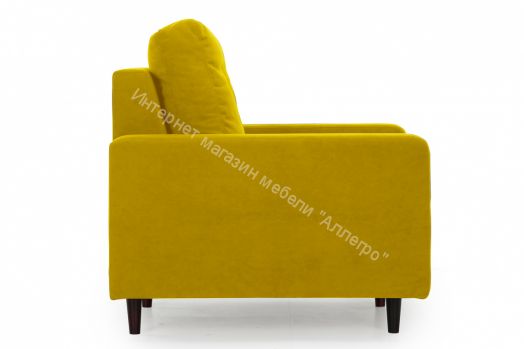 Кресло Лоретт (Galaxy 07 (велюр) желтый)
