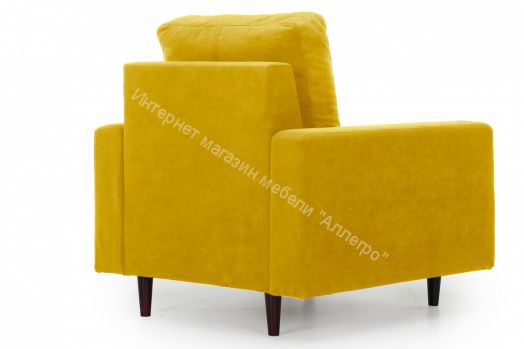 Кресло Лоретт (Galaxy 07 (велюр) желтый)