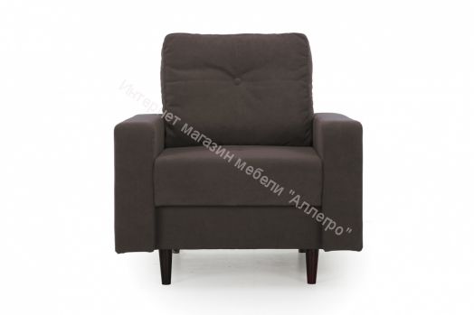Кресло Лоретт (Galaxy 04 (велюр) коричневый)
