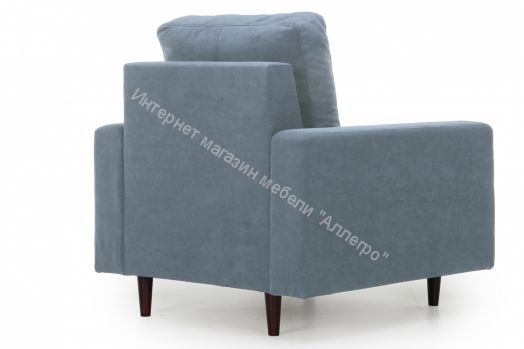 Кресло Лоретт (Galaxy 21 (велюр) серый)