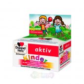 Доппельгерц Kinder Кальций +D3 для детей с 3-х лет, таблетки жевательные