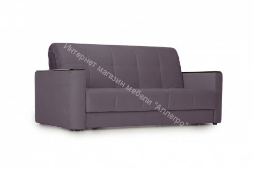 Диван Мартин 1,4 (Velutto 19 (велюр) темно-серый)