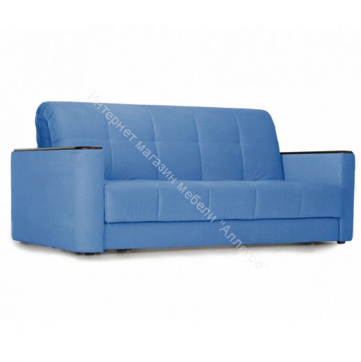 Диван Мартин 1,4 (Velutto 45 (велюр) синий)